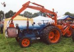 Fordson met Atlas opbouw kraan