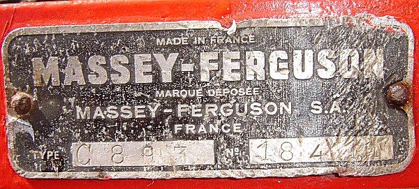 Massey Ferguson ploeg