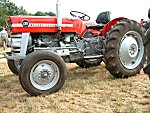 massey ferguson 135 met vier wiel aandrijving