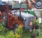 Massey Ferguson fe 35 met schukken maaibalk