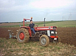 Ploegen met een Massey Ferguson 165