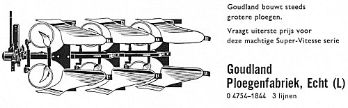 goudland advertentie wentelploeg