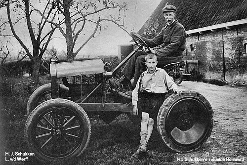 De schukken autotrekker